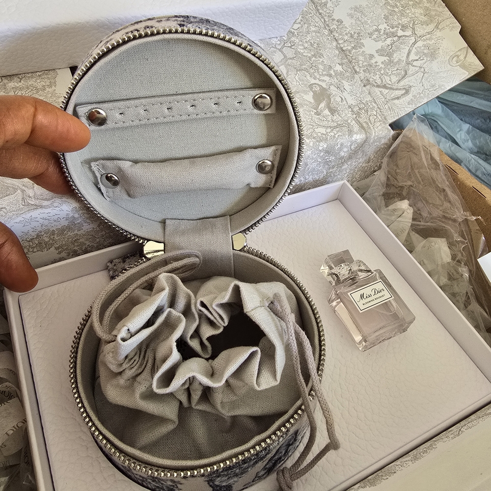 Christian Dior Jewelry Case Gift Novelty With Box - Picture 4 of 5